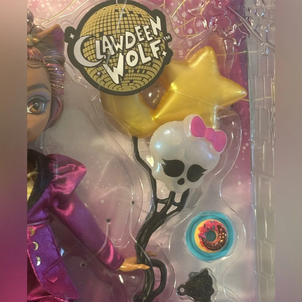 🆕 Monster High Monster Ball Clawdeen Wolf Doll